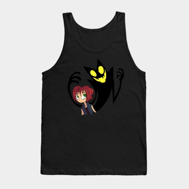 A Boy and his Shadow Tank Top by sky665